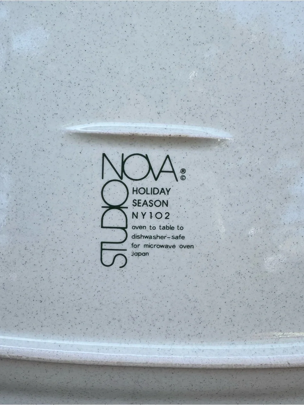 Vintage Studio Nova Christmas Platter 15